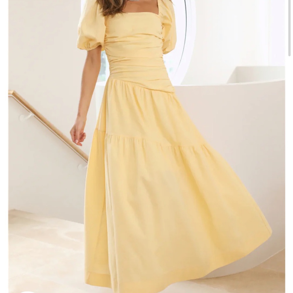 Yellow Maxi dress